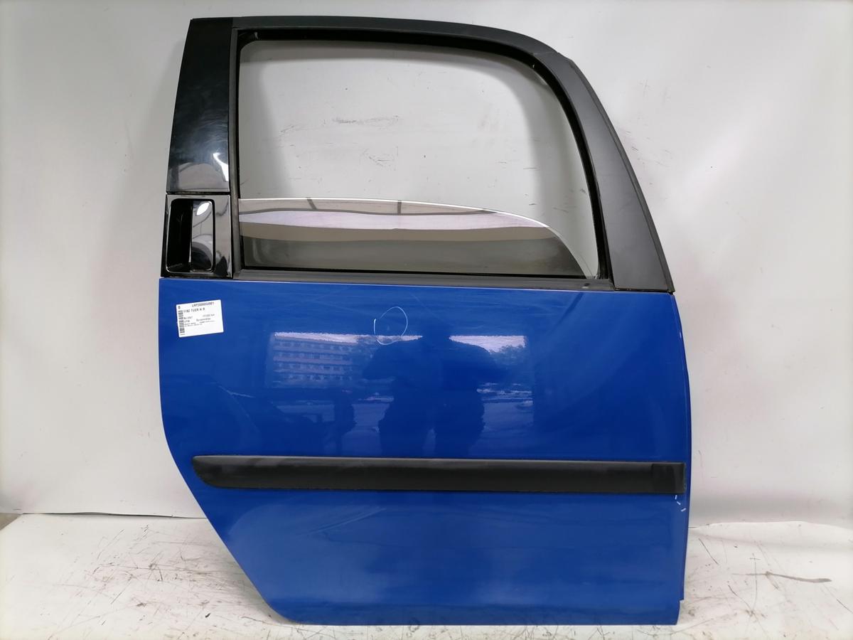 Skoda Roomster original T&uuml;r hinten rechts LF5K Dynamicblau Bj.2007